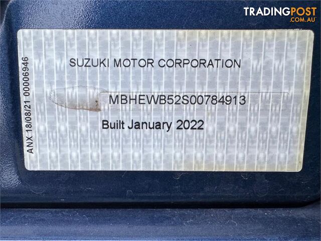 2022 SUZUKI BALENO GL EW SERIES II MY22 HATCHBACK