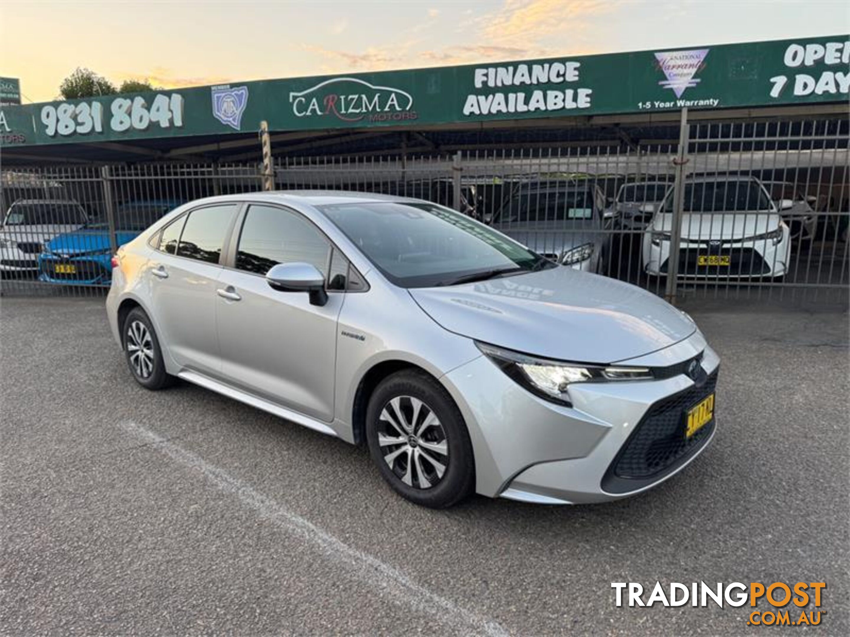 2020 TOYOTA COROLLA ASCENT SPORT (HYBRID) ZWE211R SEDAN