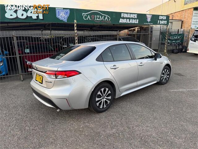 2020 TOYOTA COROLLA ASCENT SPORT (HYBRID) ZWE211R SEDAN