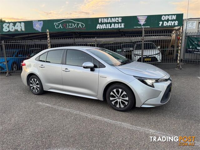 2020 TOYOTA COROLLA ASCENT SPORT (HYBRID) ZWE211R SEDAN