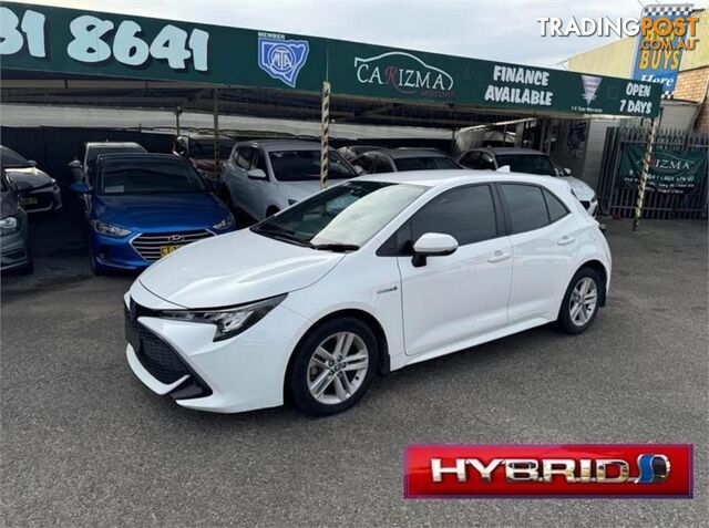 2020 TOYOTA COROLLA ASCENT SPORT (HYBRID) ZWE211R HATCHBACK