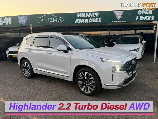 2021 HYUNDAI SANTA HIGHLANDER CRDI (AWD) TM.V3 MY22 4D WAGON