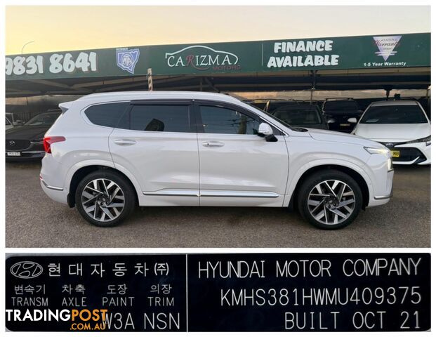 2021 HYUNDAI SANTA HIGHLANDER CRDI (AWD) TM.V3 MY22 4D WAGON - photo 3 of 54