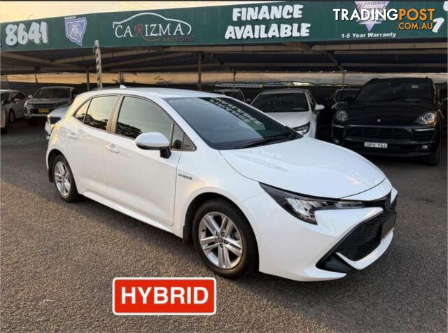 2020 TOYOTA COROLLA ASCENT SPORT HYBRID ZWE211R 5D HATCHBACK
