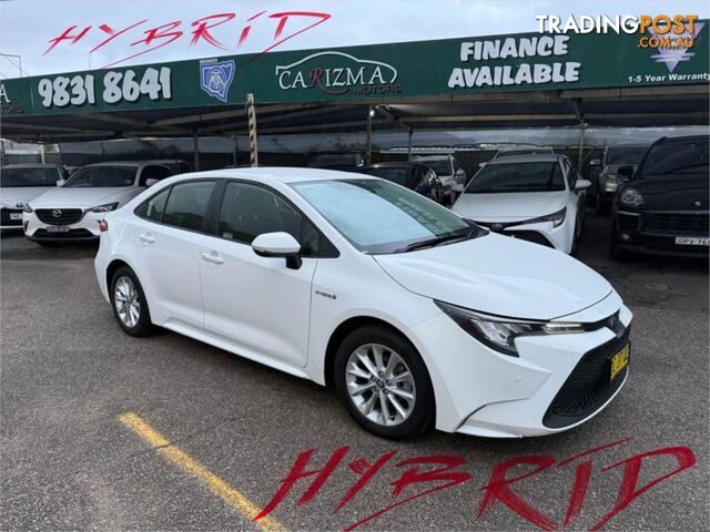 2021 TOYOTA COROLLA ASCENT SPORT HYBRID ZWE211R 4D SEDAN