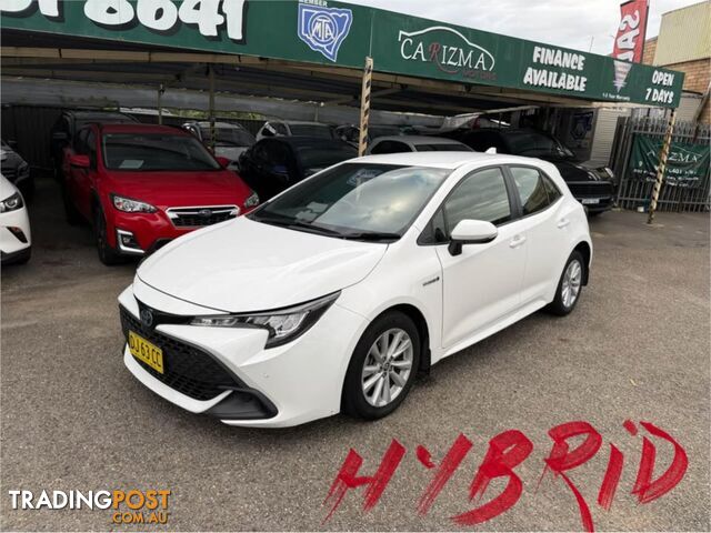 2023 TOYOTA COROLLA ASCENT SPORT HYBRID ZWE219R 5D HATCHBACK