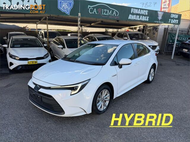 2023 TOYOTA COROLLA ASCENT SPORT HYBRID ZWE219R 4D SEDAN