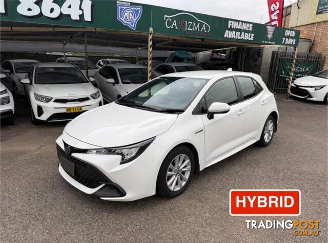 2022 TOYOTA COROLLA ASCENT SPORT HYBRID ZWE219R 5D HATCHBACK
