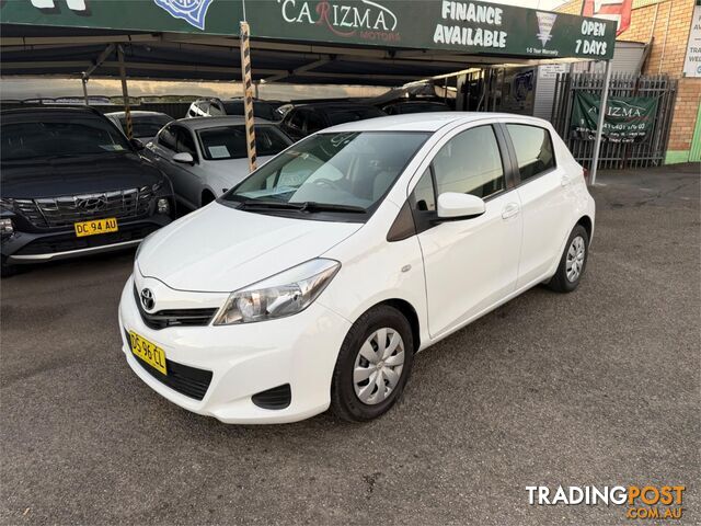 2013 TOYOTA YARIS YR NCP130R 5D HATCHBACK