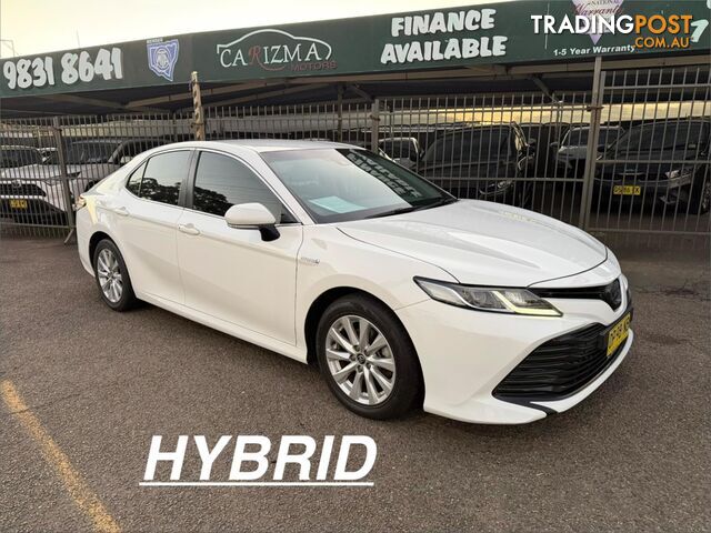 2019 TOYOTA CAMRY ASCENT HYBRID AXVH71R 4D SEDAN
