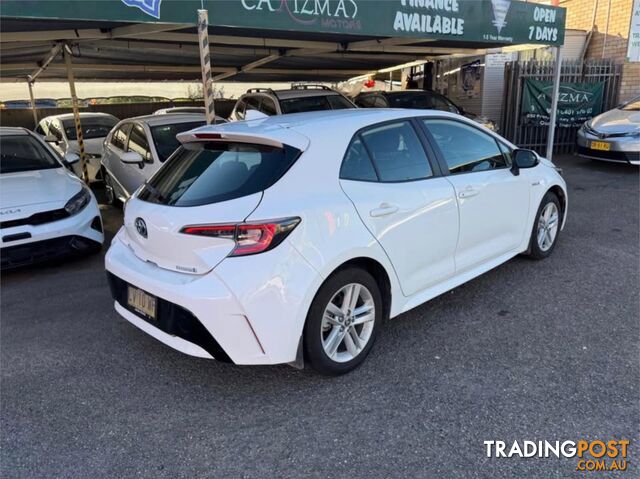 2019 TOYOTA COROLLA ASCENT SPORT HYBRID ZWE211R 5D HATCHBACK - photo 4 of 38