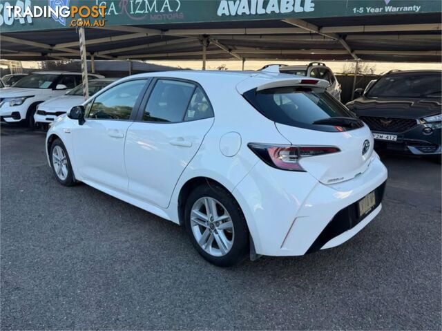 2019 TOYOTA COROLLA ASCENT SPORT HYBRID ZWE211R 5D HATCHBACK