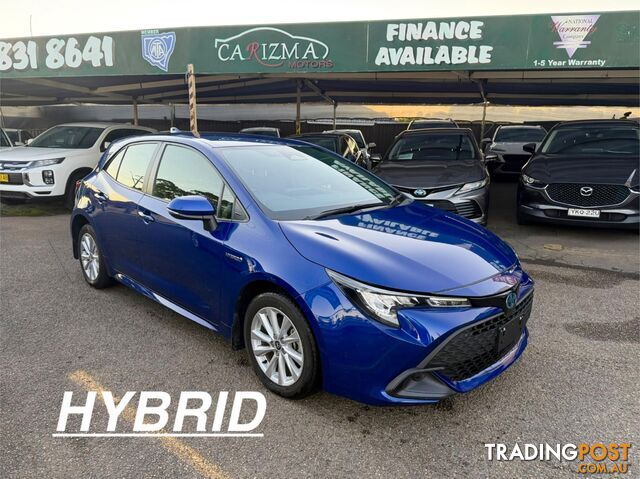 2024 TOYOTA COROLLA ASCENT SPORT HYBRID ZWE219R 5D HATCHBACK