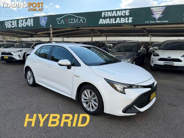 2023 TOYOTA COROLLA ASCENT SPORT HYBRID ZWE219R 5D HATCHBACK