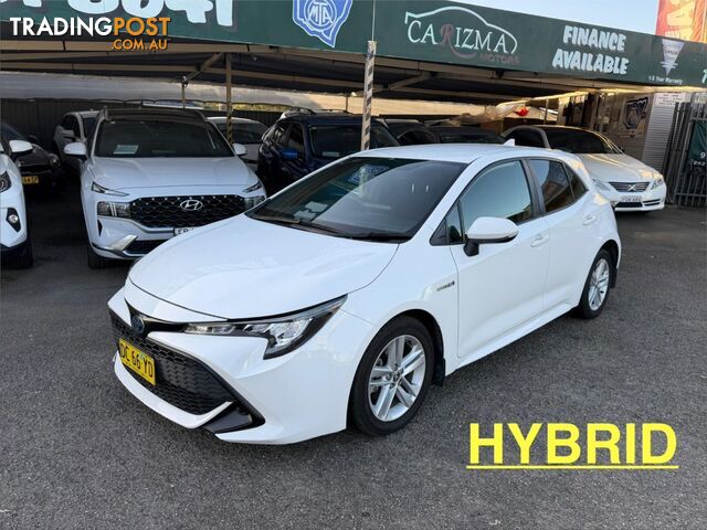 2021 TOYOTA COROLLA ASCENT SPORT HYBRID ZWE211R 5D HATCHBACK