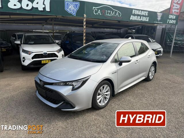 2023 TOYOTA COROLLA ASCENT SPORT HYBRID ZWE219R 5D HATCHBACK