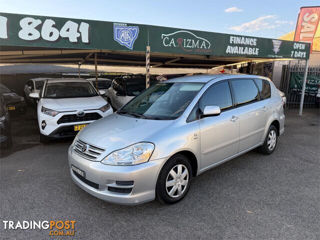 2009 TOYOTA AVENSIS VERSO GLX ACM21R 4D WAGON