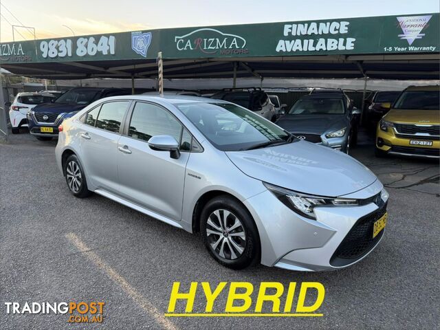 2021 TOYOTA COROLLA ASCENT SPORT HYBRID ZWE211R 4D SEDAN