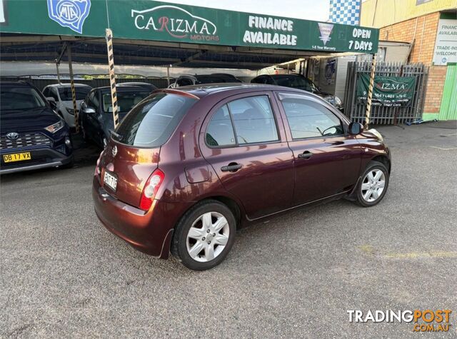 2010 NISSAN MICRA K12 5D HATCHBACK