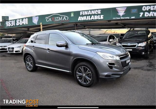 2014 PEUGEOT 4008 ACTIVE (4X2)  SUV, 4 DOORS, 5 SEATS