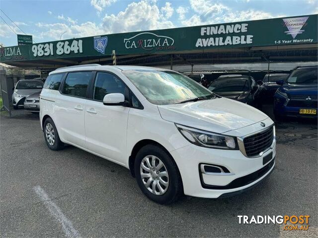 2017 KIA CARNIVAL S YP MY18 WAGON, 4 DOORS, 8 SEATS