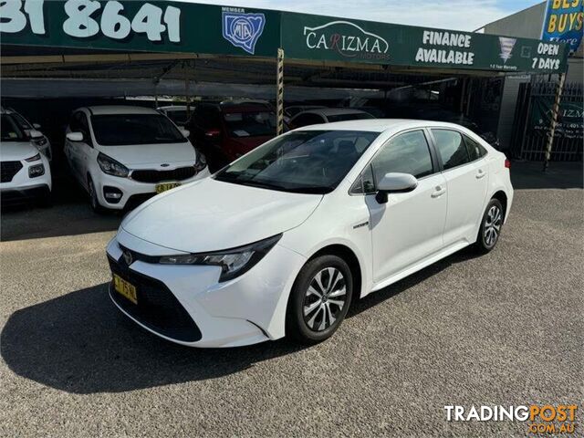 2021 TOYOTA COROLLA ASCENT SPORT (HYBRID) ZWE211R SEDAN, 4 DOORS, 5 SEATS