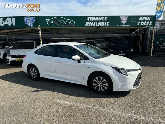 2021 TOYOTA COROLLA ASCENT SPORT (HYBRID) ZWE211R SEDAN, 4 DOORS, 5 SEATS