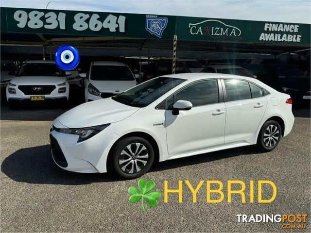 2021 TOYOTA COROLLA ASCENT SPORT (HYBRID) ZWE211R SEDAN, 4 DOORS, 5 SEATS