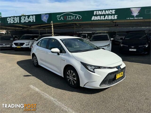 2021 TOYOTA COROLLA ASCENT SPORT (HYBRID) ZWE211R SEDAN, 4 DOORS, 5 SEATS