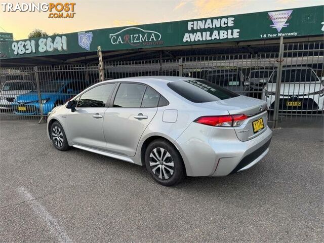 2020 TOYOTA COROLLA ASCENT SPORT (HYBRID) ZWE211R SEDAN