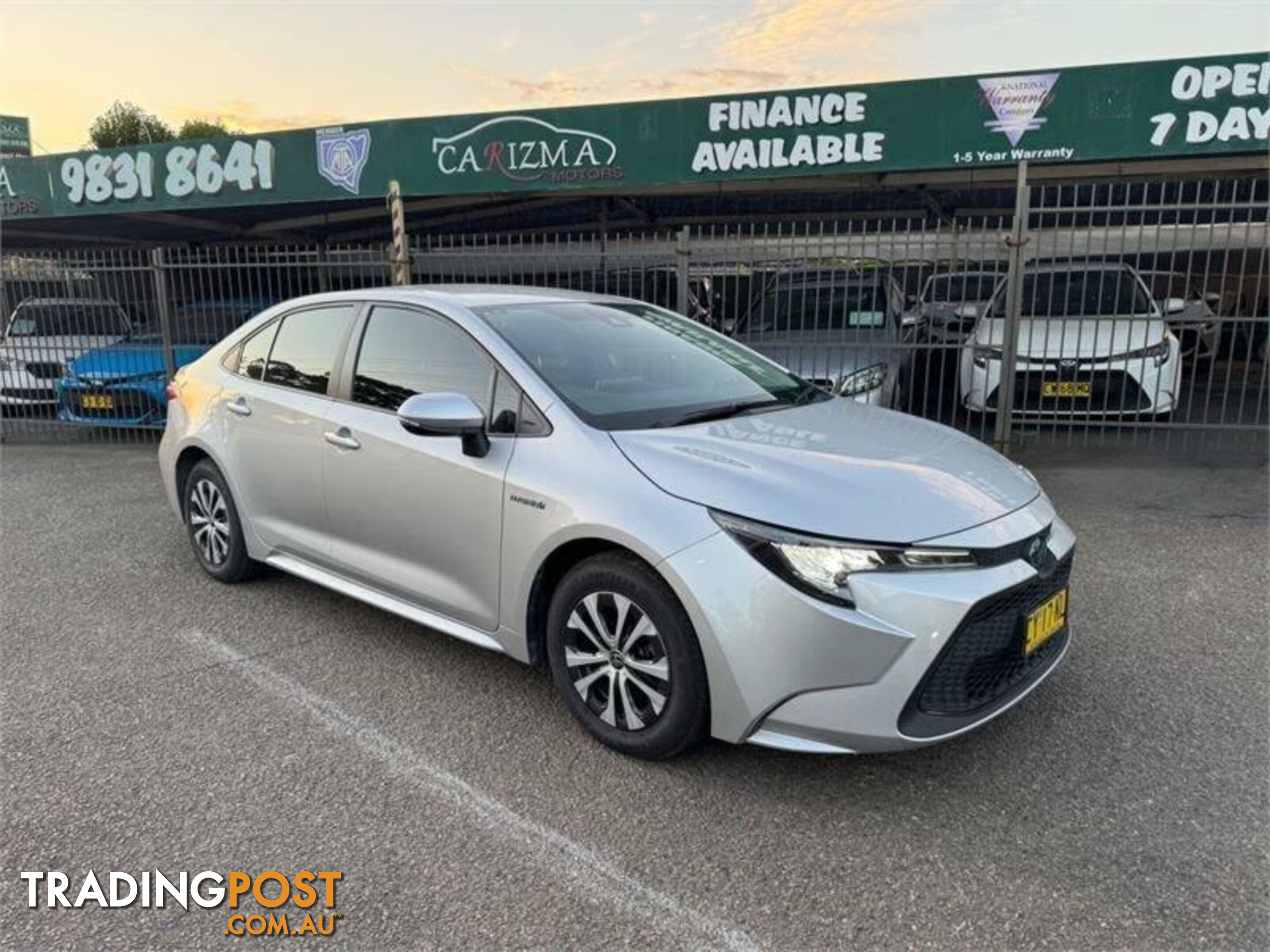 2020 TOYOTA COROLLA ASCENT SPORT (HYBRID) ZWE211R SEDAN