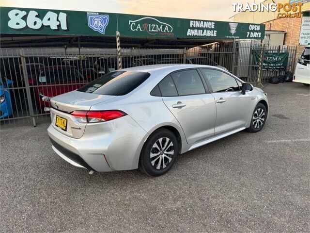 2020 TOYOTA COROLLA ASCENT SPORT (HYBRID) ZWE211R SEDAN