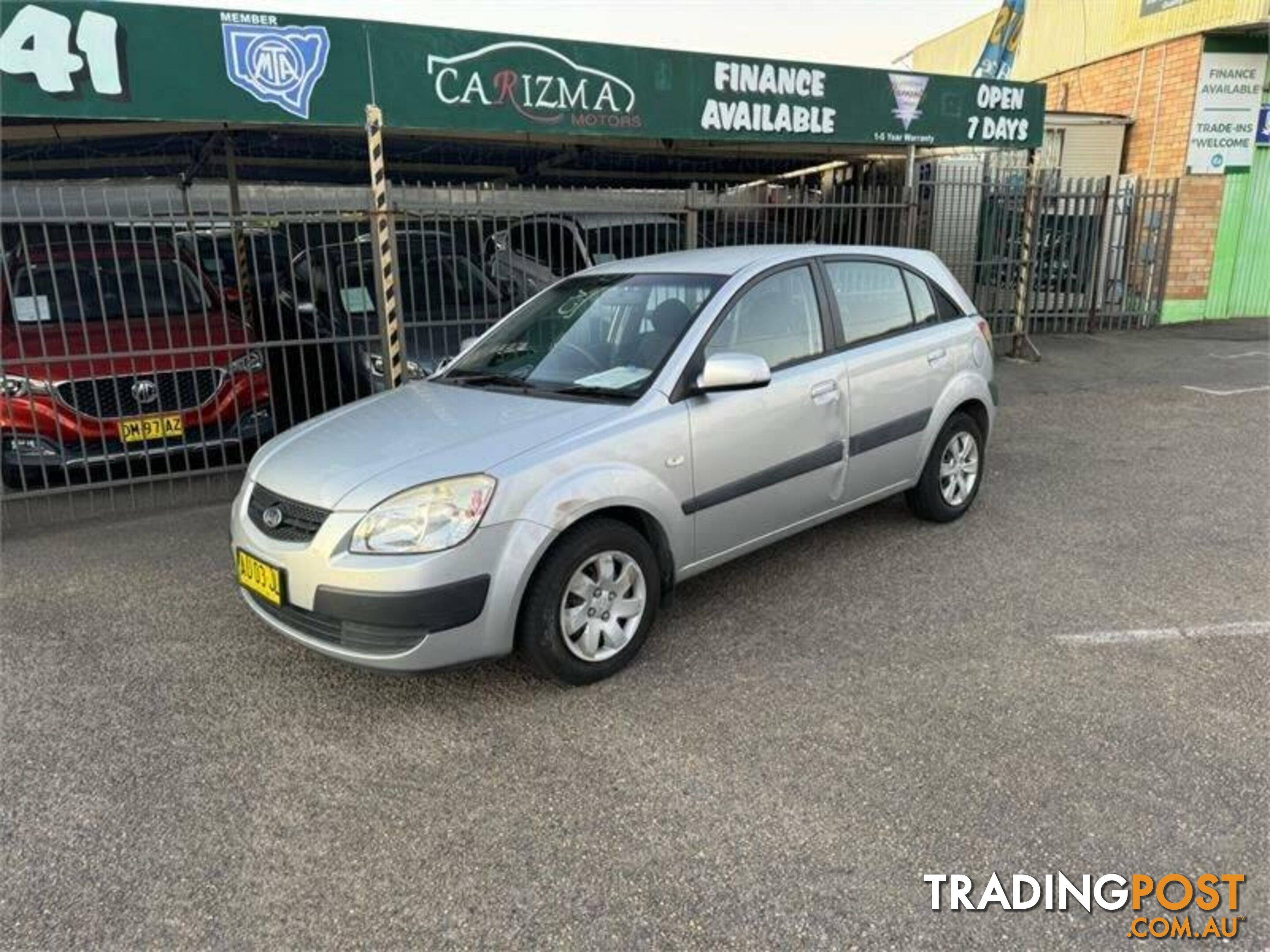 2007 KIA RIO LX JB HATCH, 5 DOORS, 5 SEATS