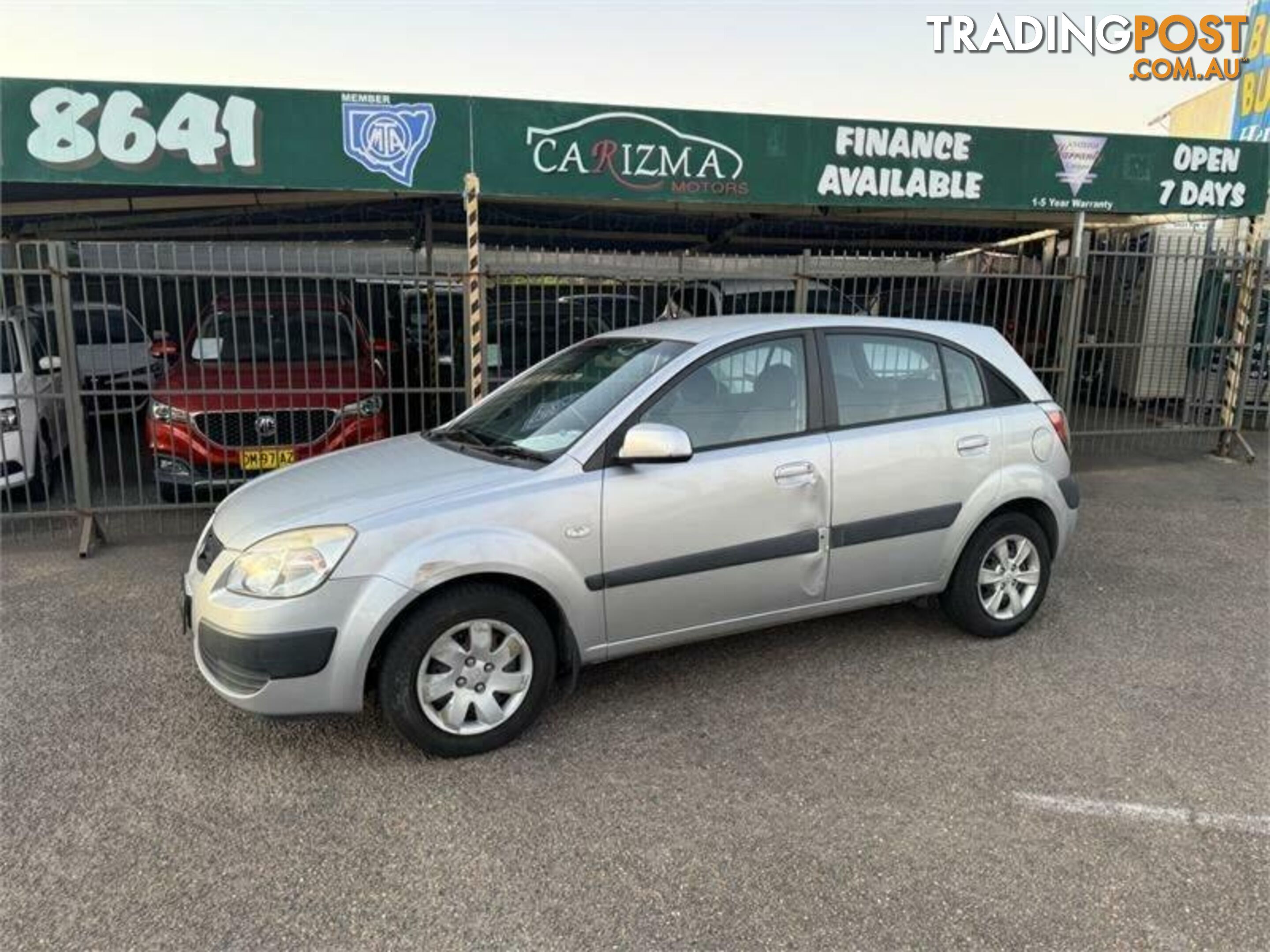 2007 KIA RIO LX JB HATCH, 5 DOORS, 5 SEATS