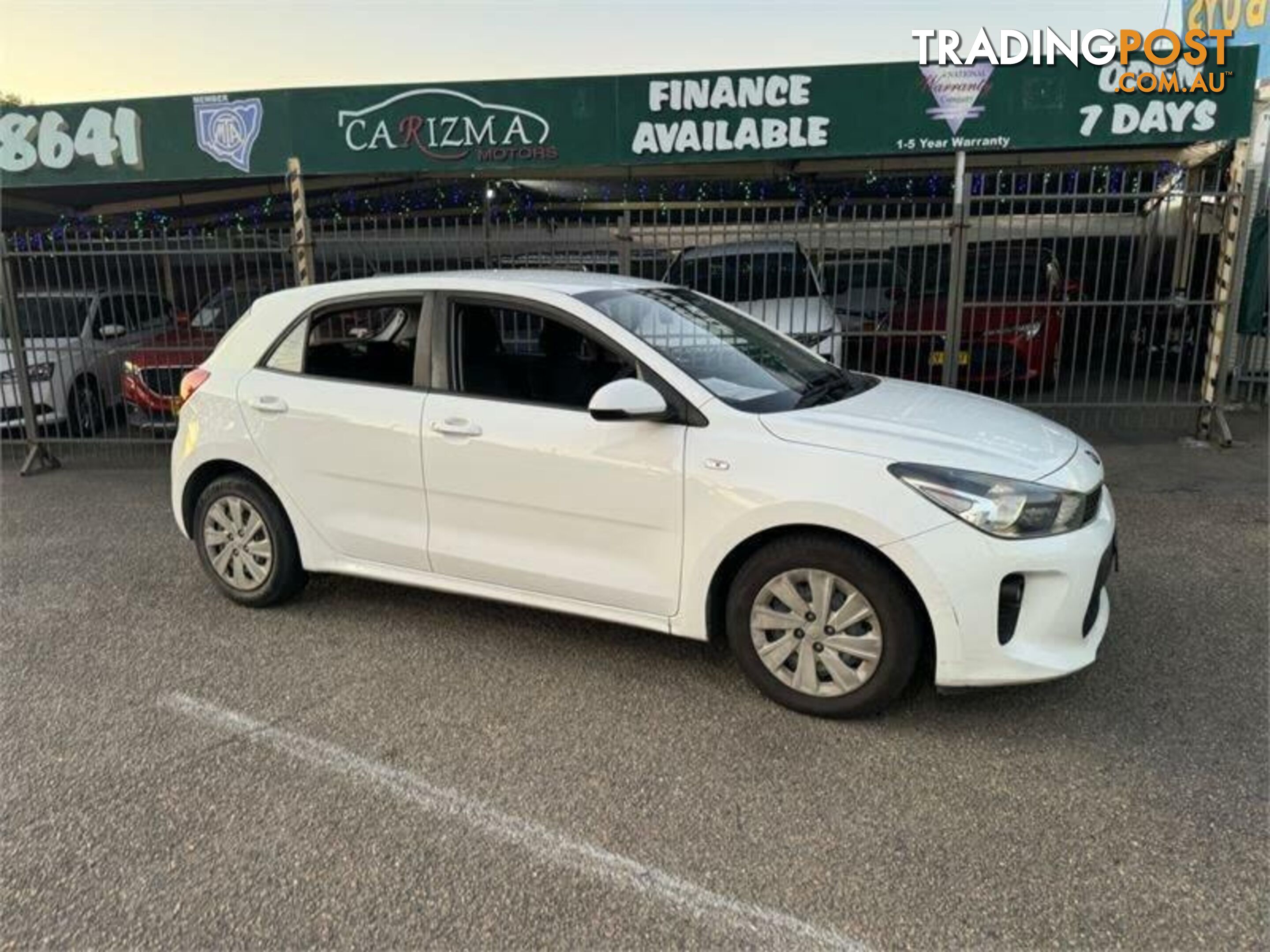 2018 KIA RIO S YB MY18 HATCH, 5 DOORS, 5 SEATS