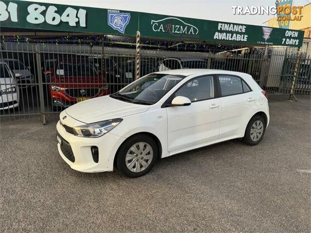 2018 KIA RIO S YB MY18 HATCH, 5 DOORS, 5 SEATS