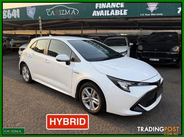 2020 TOYOTA COROLLA ASCENT SPORT HYBRID ZWE211R 5D HATCHBACK