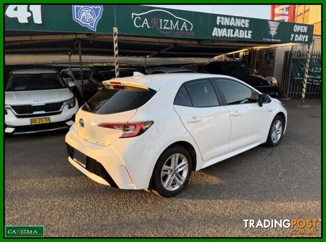 2020 TOYOTA COROLLA ASCENT SPORT HYBRID ZWE211R 5D HATCHBACK - photo 4 of 20