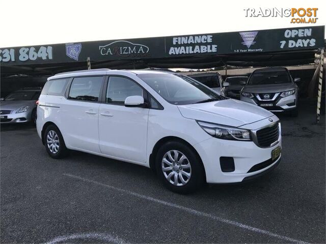 2015 KIA CARNIVAL S YP MY16 WAGON