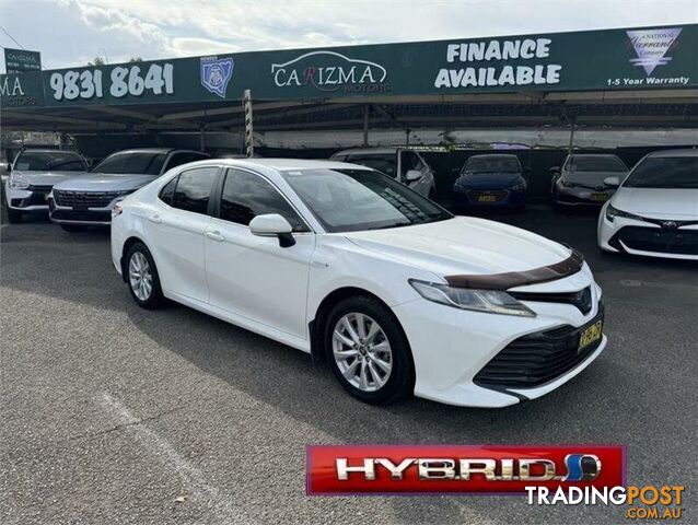 2018 TOYOTA CAMRY ASCENT (HYBRID) AXVH71R MY19 SEDAN, 4 DOORS, 5 SEATS