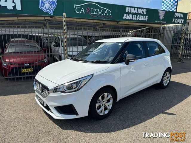 2021 MG MG3 AUTO CORE SZP1 MY21 HATCH, 5 DOORS, 5 SEATS