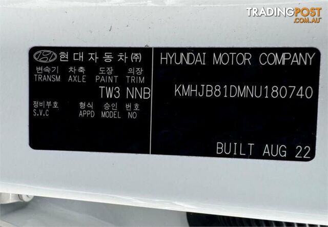 2022 HYUNDAI TUCSON (FWD) NX4.V1 MY22 SUV, 4 DOORS, 5 SEATS