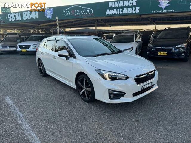 2018 SUBARU IMPREZA 2.0I-S (AWD) MY18 HATCH, 5 DOORS, 5 SEATS