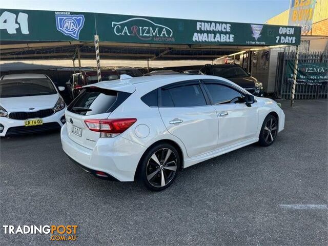 2018 SUBARU IMPREZA 2.0I-S (AWD) MY18 HATCH, 5 DOORS, 5 SEATS