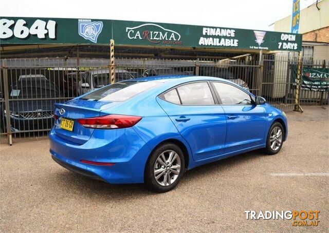 2016 HYUNDAI ELANTRA ACTIVE 2.0 MPI AD SEDAN, 4 DOORS, 5 SEATS