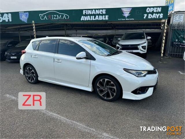 2017 TOYOTA COROLLA ZR ZRE182R MY17 HATCH, 5 DOORS, 5 SEATS