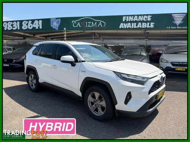 2022 TOYOTA RAV4 GX (AWD) HYBRID AXAH54R 5D WAGON