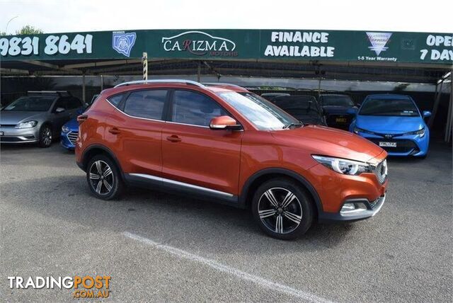 2019 MG ZS ESSENCE MY19 SUV, 4 DOORS, 5 SEATS