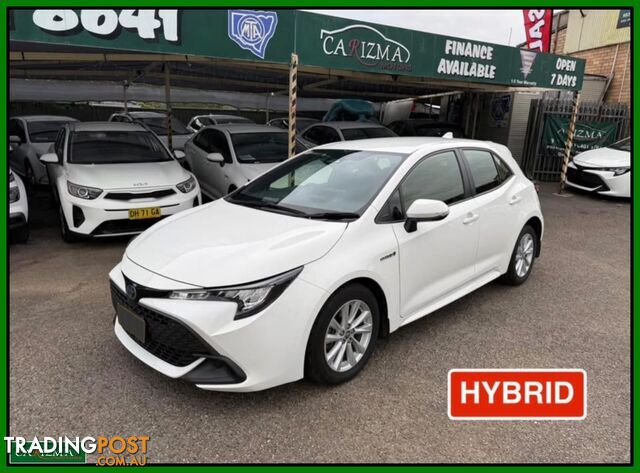2022 TOYOTA COROLLA ASCENT SPORT HYBRID ZWE219R 5D HATCHBACK