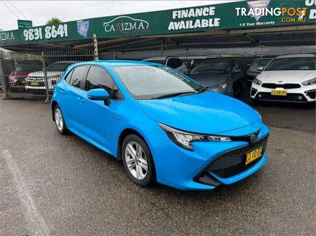 2019 TOYOTA COROLLA ASCENT SPORT (HYBRID) ZWE211R HATCHBACK